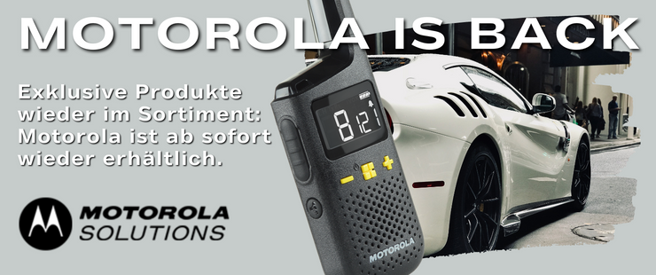 Motorola Funksprechgeräte bei maas erhältlich